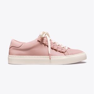 NWT Authentic Tory Burch Ruffle Sneaker